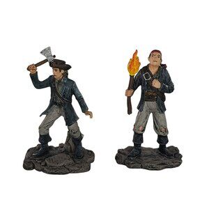Disney Hawthorne Village Isla De Muerta Figurines Pirates Of The Caribbean